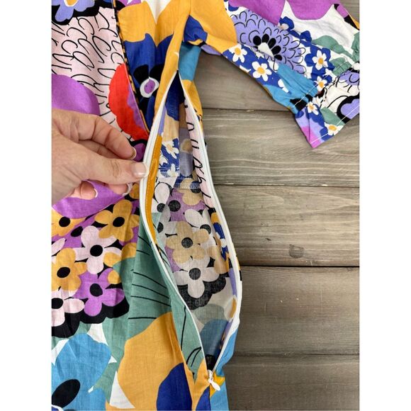 ASOS Floral Multi-Color Mini Dress - Picture 9 of 11